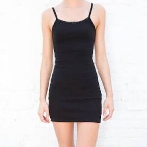 NWT Brandy Melville Black Belle Mini Dress